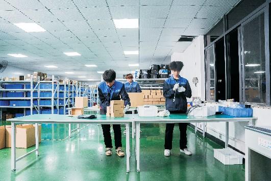 Packing and dispatch area